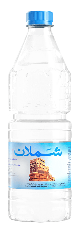 زجاجة مياه شملان